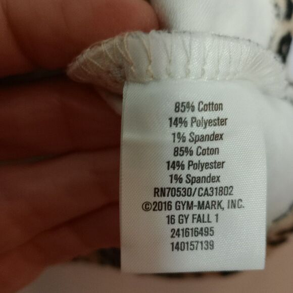 ⭐ Gymboree Girls Leopard Mini Dress Animal Print Cap Sleeve Cotton sz 5 - Picture 7 of 7